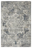 3' X 5' Ivory Floral Medallion Area Rug