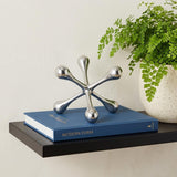 7" Silver Buffed Aluminum Decorative Jack