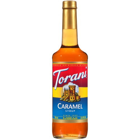TORANI CARAMEL SYRUP ( 12 X 25.4 OZ   )