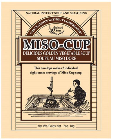 Edward & Sons Miso Cup Golden Light (24x0.7Oz)