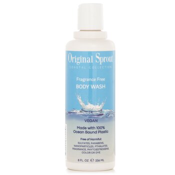 Coastal Collection Fragrance Free Body Wash - 236ml/8oz