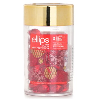 Hair Vitamin Heat Protection Oil - Lady Shiny (Red) - 50capsules x1ml
