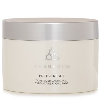 Prep & Reset Dual Sided Lactic Acid Exfoliating Facial Pads - 25 Pads