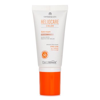 Heliocare 360 Color Gel Cream SPF 50 - # Brown - 50ml
