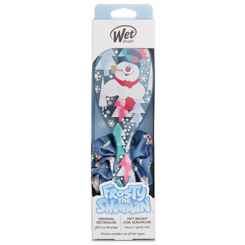 Original Detangler Frosty + Scrunchie Hair Brush - 1pc