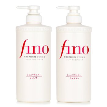 【1+1 Set】Fino Premium Touch Hair Shampoo - 550ml x2
