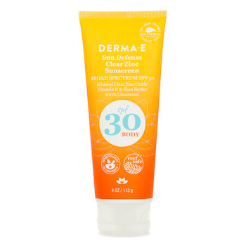 Sun Defense Clear Zinc Sunscreen SPF30 For Body - 113g