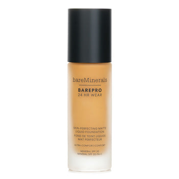 BAREPRO 24HR WEAR Skin Perfecting Matte Liquid Foundation Mineral SPF 20 - # Medium 35 Warm - 30ml/1oz