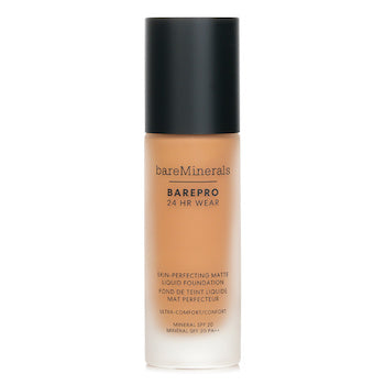 BAREPRO 24HR WEAR Skin Perfecting Matte Liquid Foundation Mineral SPF 20 - # Medium 35N Neutral - 30ml/1oz