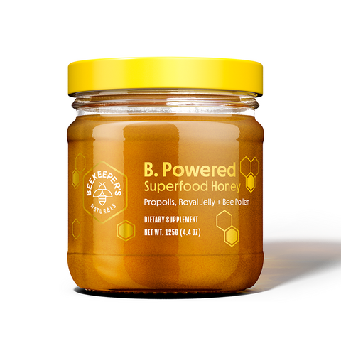 BEE BPOWRD SPRFD HONEY ( 1 X 4.4 OZ   )