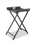5' X 8' Black And Beige Geometric Washable Indoor Outdoor Area Rug