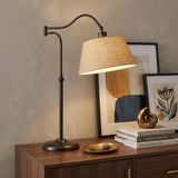 27" Black Desk Lamp With Empire Shade