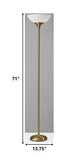 Brass Metal With White Shade