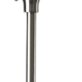 71" Silver Metal Torchiere Floor Lamp With White Bowl Shade