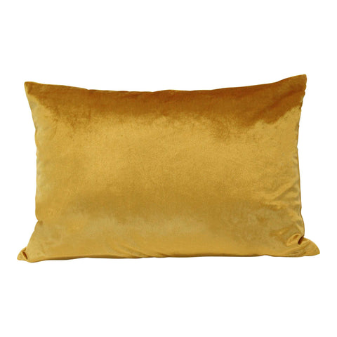 14" X 20" Yellow Lumbar Throw Pillow