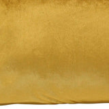 14" X 20" Yellow Lumbar Throw Pillow