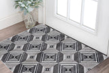 3' X 5' Gray Area Rug
