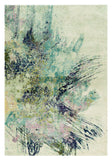 3' X 5' Ivory Abstract Area Rug