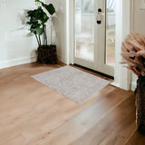 3' X 5' Gray And Black Abstract Area Rug