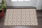 3' X 5' Ivory Or Grey Polypropylene Rug