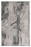 3' X 5' Gray Abstract Area Rug