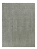 2' X 4' Gray Jute Chevron Hand Woven Area Rug