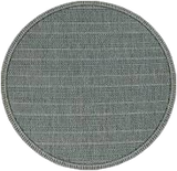 8' Teal Blue Southwestern Indoor Outdoor Area Rug