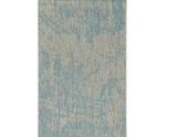 3' X 4' Green And Denim Blue Abstract Area Rug