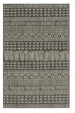 8' X 10' Beige And Ivory Southwestern Washable Indoor Outdoor Area Rug