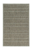 5' X 8' Brown Southwestern Indoor Outdoor Area Rug