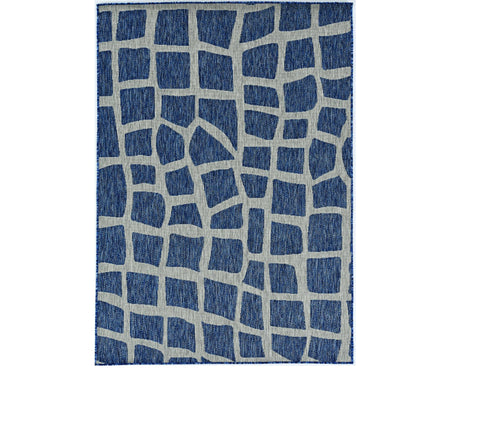 8' X 10' Black Gray And Charcoal Paisley Washable Indoor Outdoor Area Rug