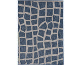 8' X 10' Gold Beige And Wheat Polka Dot Washable Indoor Outdoor Area Rug