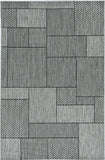 8' X 10' Purple Lilac And Lavender Oriental Washable Indoor Outdoor Area Rug