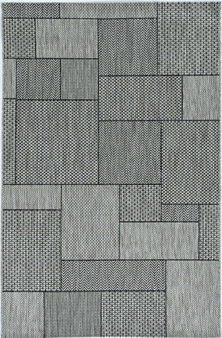 8' X 10' Purple Lilac And Lavender Oriental Washable Indoor Outdoor Area Rug