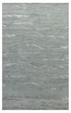 3' X 5' Slate Gray And Ivory Abstract Hand Tufted Area Rug