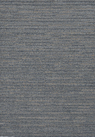 5' X 8' Denim Blue Abstract Indoor Outdoor Area Rug
