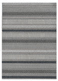 4' X 6' Taupe Geometric Area Rug