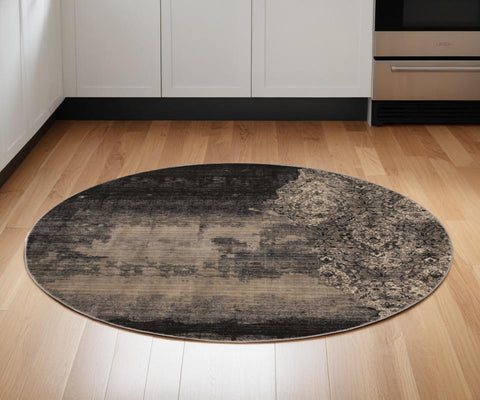 7' X 7' Blue Area Rug