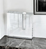 5" Clear Lead Free Crystal Bud Vase