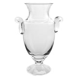 12" Clear Cylinder Lead Free Crystal Table Vase