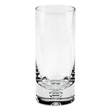 Set of Four Clear Mouth Blown Crystal Highball Glasses