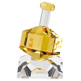 4" Amber Crystal Statue