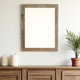 24" x 36" Gray Solid Wood Hanging Picture Frame