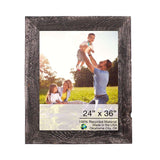 24" x 36" Black Solid Wood Hanging Picture Frame