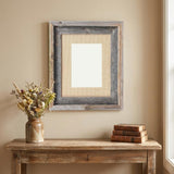 11" x 14" Brown Solid Wood Hanging Picture Frame