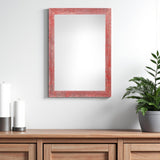 11" x 17" Red Solid Wood Hanging Picture Frame