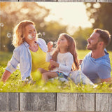 11"X14" Rustic Weathered Gray Picture Frame With Plexiglass Holder