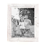5" x 7" White Solid Wood Tabletop Picture Frame