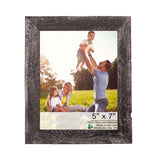5" x 7" Black Solid Wood Tabletop Picture Frame