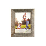 4" x 6" Gray Solid Wood Tabletop Picture Frame